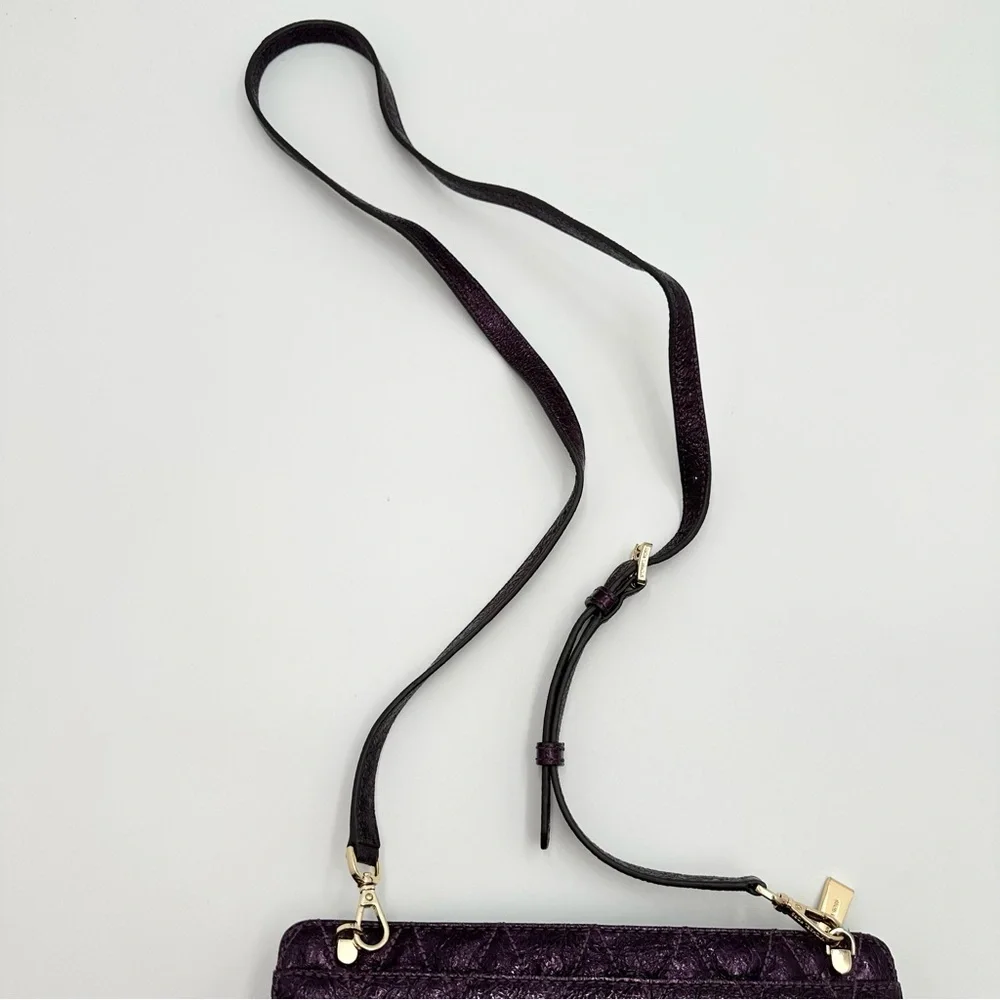 MICHAEL KORS Damson Large Crossbody Clutch Bag